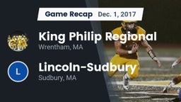 Recap: King Philip Regional  vs. Lincoln-Sudbury  2017