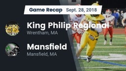 Recap: King Philip Regional  vs. Mansfield  2018