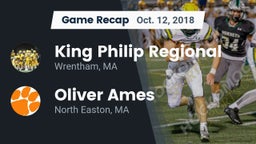 Recap: King Philip Regional  vs. Oliver Ames  2018