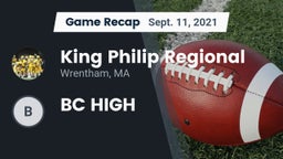Recap: King Philip Regional  vs. BC HIGH 2021