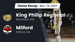 Recap: King Philip Regional  vs. Milford  2021