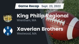 Recap: King Philip Regional  vs. Xaverian Brothers  2022