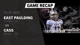 Recap: East Paulding  vs. Cass  2016