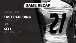 Recap: East Paulding  vs. Kell  2016