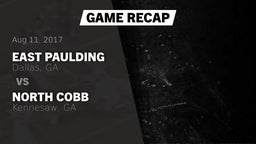Recap: East Paulding  vs. North Cobb  2017