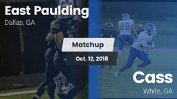 Matchup: East Paulding High vs. Cass  2018
