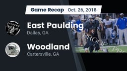 Recap: East Paulding  vs. Woodland  2018