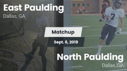 Matchup: East Paulding High vs. North Paulding  2019