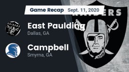 Recap: East Paulding  vs. Campbell  2020
