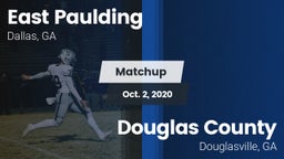 Matchup: East Paulding High vs. Douglas County  2020