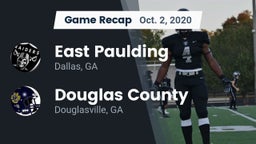 Recap: East Paulding  vs. Douglas County  2020
