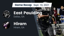 Recap: East Paulding  vs. Hiram  2021