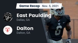 Recap: East Paulding  vs. Dalton  2021