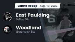 Recap: East Paulding  vs. Woodland  2022