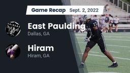 Recap: East Paulding  vs. Hiram  2022