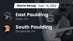 Recap: East Paulding  vs. South Paulding  2022