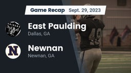 Recap: East Paulding  vs. Newnan  2023