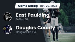 Recap: East Paulding  vs. Douglas County  2023