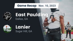 Recap: East Paulding  vs. Lanier  2023