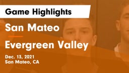 San Mateo  vs Evergreen Valley Game Highlights - Dec. 13, 2021