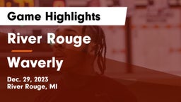 River Rouge  vs Waverly  Game Highlights - Dec. 29, 2023