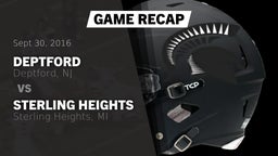 Recap: Deptford  vs. Sterling Heights  2016