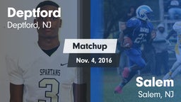 Matchup: Deptford  vs. Salem  2016