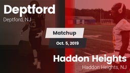 Matchup: Deptford  vs. Haddon Heights  2019