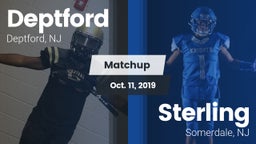 Matchup: Deptford  vs. Sterling  2019