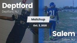 Matchup: Deptford  vs. Salem  2020