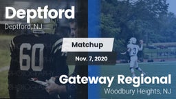 Matchup: Deptford  vs. Gateway Regional  2020