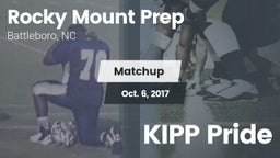 Matchup: Rocky Mount Prep Hig vs. KIPP Pride 2017