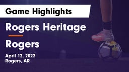Rogers Heritage  vs Rogers Game Highlights - April 12, 2022