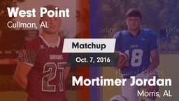 Matchup: West Point High vs. Mortimer Jordan  2016