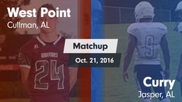 Matchup: West Point High vs. Curry  2016