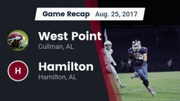 Recap: West Point  vs. Hamilton  2017
