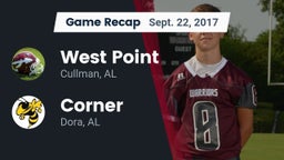 Recap: West Point  vs. Corner  2017