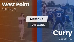Matchup: West Point High vs. Curry  2017