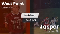 Matchup: West Point High vs. Jasper  2018