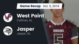 Recap: West Point  vs. Jasper  2018