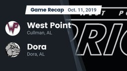 Recap: West Point  vs. Dora  2019