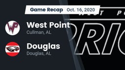 Recap: West Point  vs. Douglas  2020