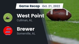 Recap: West Point  vs. Brewer  2022