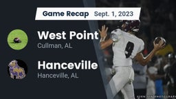 Recap: West Point  vs. Hanceville  2023