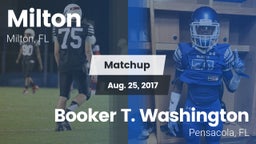Matchup: Milton  vs. Booker T. Washington  2017