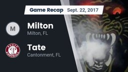 Recap: Milton  vs. Tate  2017