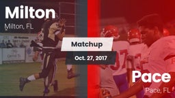 Matchup: Milton  vs. Pace  2017