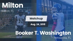 Matchup: Milton  vs. Booker T. Washington  2018