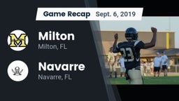 Recap: Milton  vs. Navarre  2019