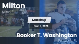 Matchup: Milton  vs. Booker T. Washington  2020